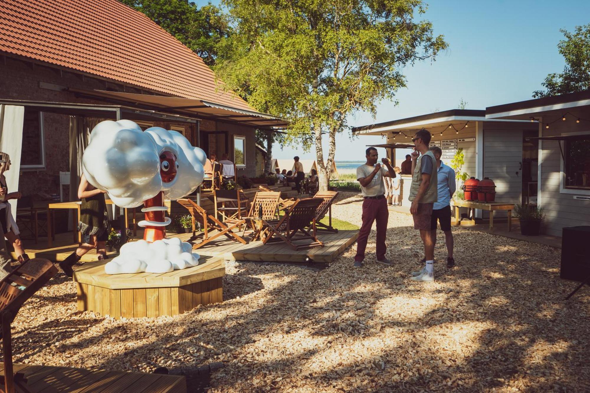 ホテル Mia Glamping Orissaare エクステリア 写真